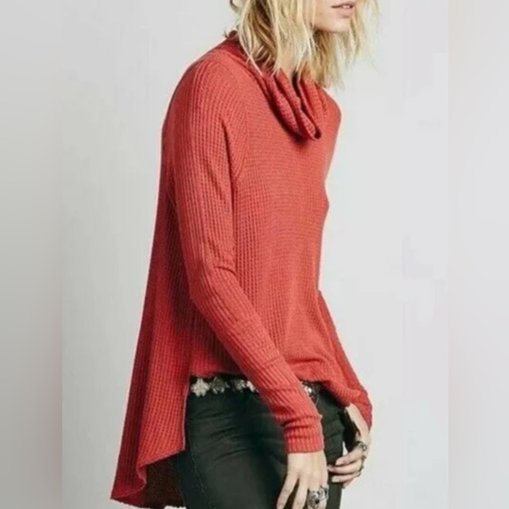We The Free Vibrant Cowl Neck Sweater